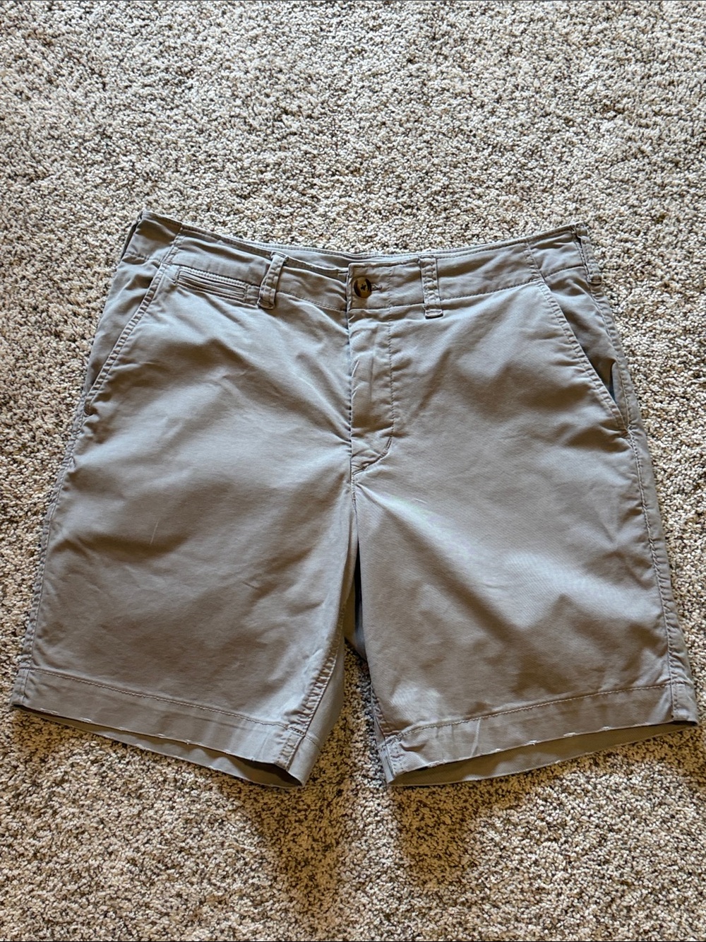 American Eagle Outfitters Men's Shorts - Light Gray